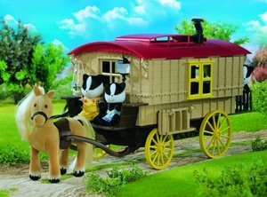Sylvanian Families GYPSY CARAVAN & PONY NEW
